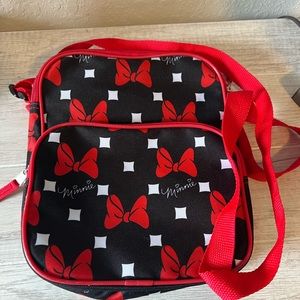 Minnie Mouse inspired crossbody bag